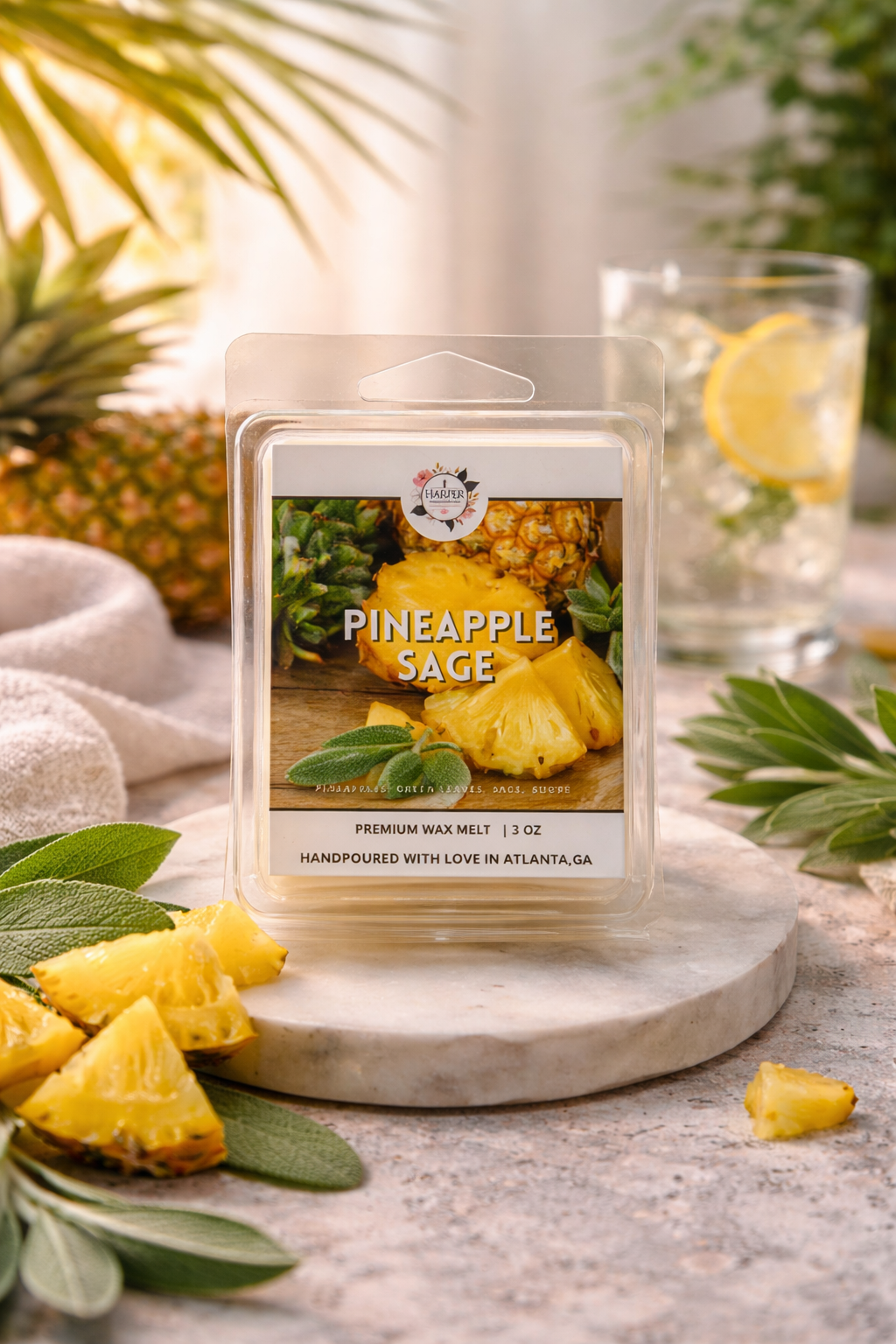 Pineapple Sage Wax Melt