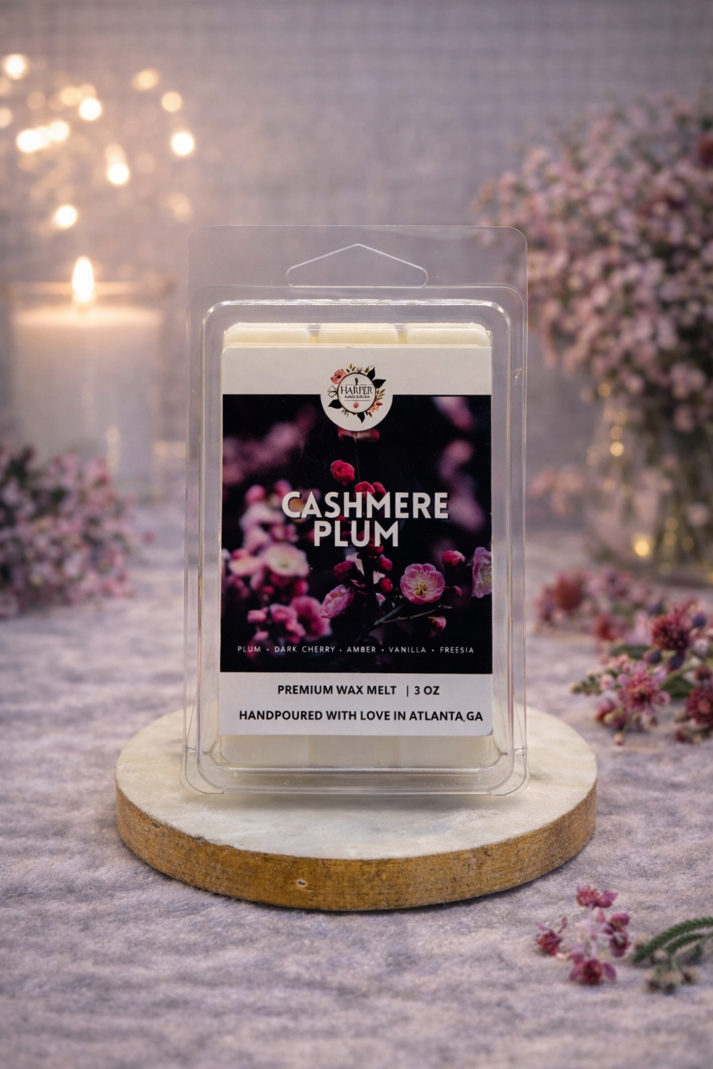 Cashmere Plum Wax Melt