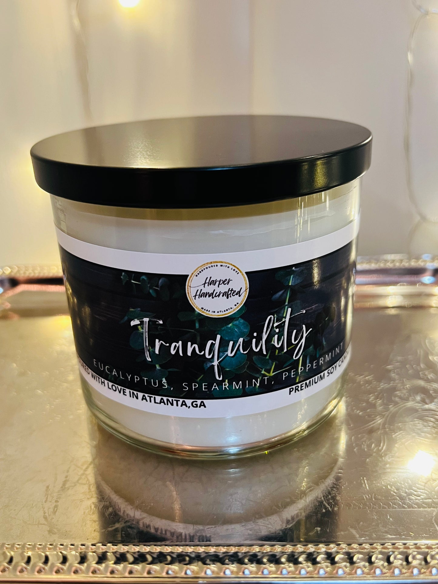 Tranquility 3 Wick Candle