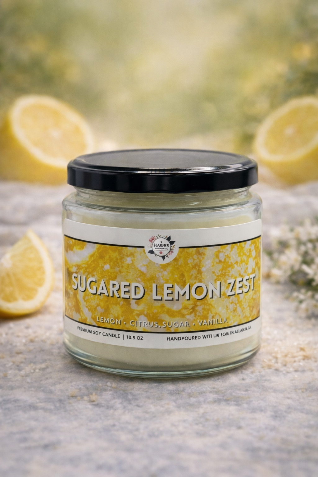 Sugared Lemon Zest